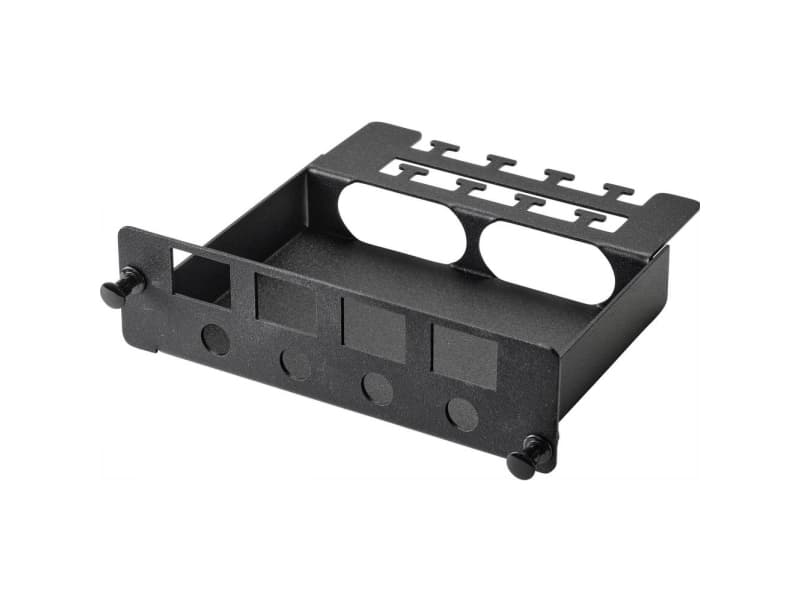 Renkforce 4 Port RJ45 Keystone + 4 Port SMA Koaxial Frame Patch-panel 4 porte 1 U