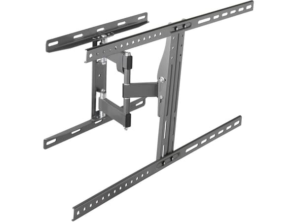 Vivanco 37982, 200 x 200 mm, 600 x 400 mm, 5 - -15°, -90 - 90°, Stål, Sort