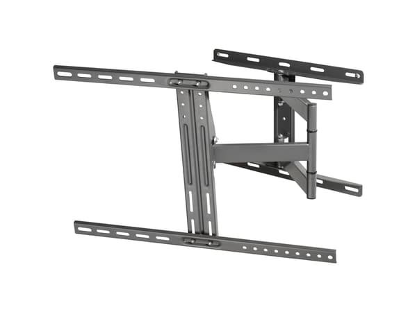 Vivanco 37982, 200 x 200 mm, 600 x 400 mm, 5 - -15°, -90 - 90°, Stål, Sort Sort