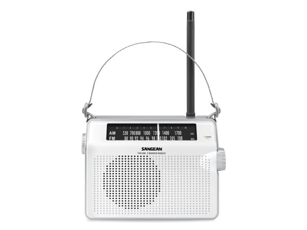 Sangean PR-D6 Kuffertradio FM, AM (1018) Hvid
