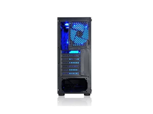 L-Link AVATAR, Tower, PC, Sort, Blå, PC-kabinettvifte, 15,5 cm