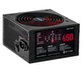Miniatyrbilde 1 av 5: NOX NXS650, 650 W, 230 V, 50 - 60 Hz, 6,3 A, +12V,+3,3V,+5V,-12V,-5Vsb, Aktiv