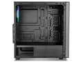 Miniatyrbild 3 av 5: NOX Infinity Omega - - genomskinlig sidopanel (härdat glas) - ingen strömförsörjning - USB/ljud