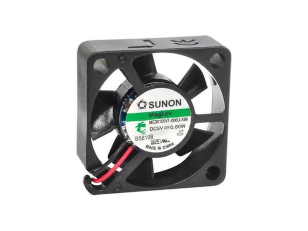 Sunon MF30101V21000UA99 Aksial ventilator 12 V/DC 7.81 m³/h (L x B x H) 30 x 30 x 10 mm