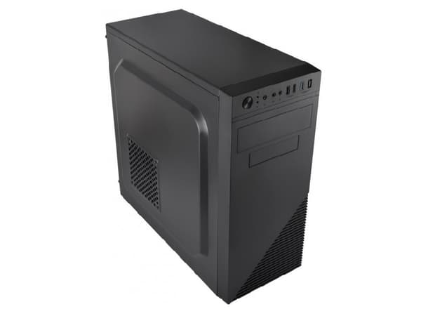 L-Link Atria, Tower, PC, Svart, Micro ATX, Plastikk, Stål, Hjem/Kontor