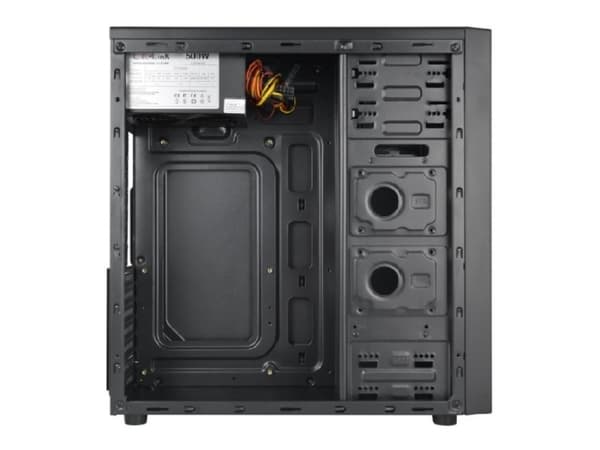 L-Link Atria, Tower, PC, Svart, Micro ATX, Plastikk, Stål, Hjem/Kontor