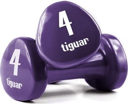 Tiguar manualer TI-HW0040 vinyl 2 x 4 kg