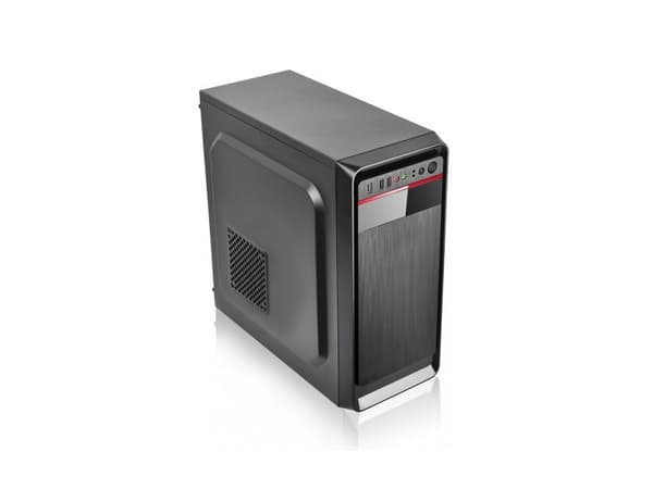 L-Link KLUSTER, Tower, PC, Musta, mikro ATX, Muovi, Terästä, 16 cm