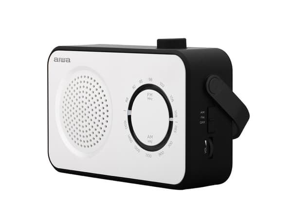 Aiwa R-190BW, Bärbar, Analog, AM, FM, 2 W, 80 - 20000 hz, 10 cm