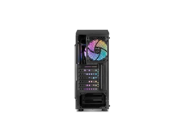 NOX Hummer TGM - - sidepanel med vindu (herdet glass) - ingen strømforsyning - USB/lyd