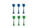 Pikkukuva 1 / 2: JANOD 6 Magnetic Darts (Green And Blue), Ranska, 90 mm, 1 kpl, 280 mm, 20 mm