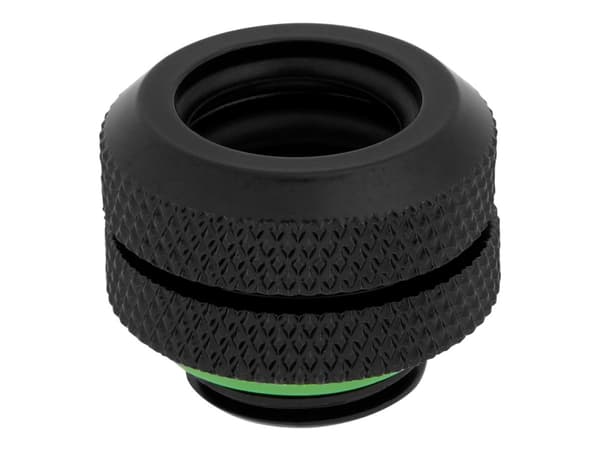 CORSAIR Hydro X-sarjan XF Hardline 12mm OD liitin - jäähdytysjärjestelmän sovitus - musta (4 kpl)