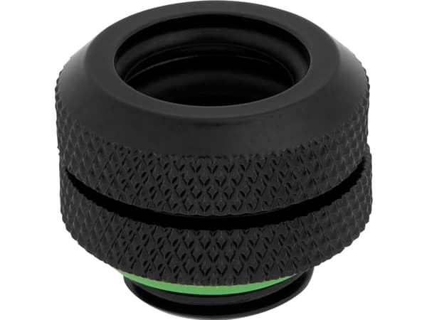 CORSAIR Hydro X-sarjan XF Hardline 12mm OD liitin - jäähdytysjärjestelmän sovitus - musta (4 kpl)