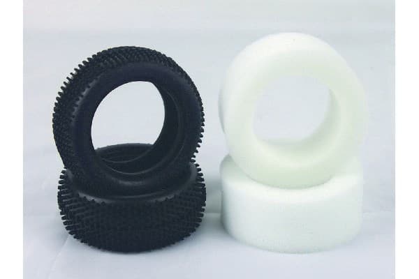 VTEC 1/10 däck+inlägg fram (2 st) - S10 BX