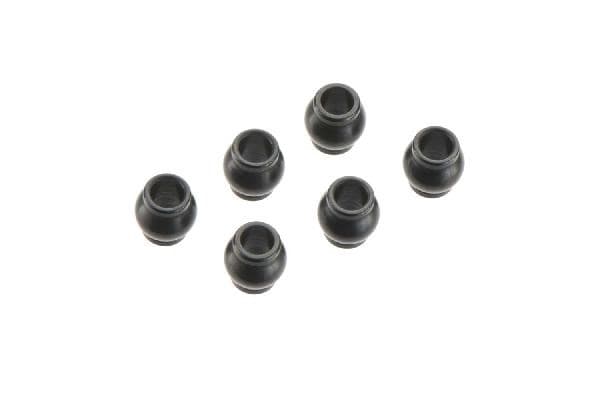 Kuulapäät 3x5.8x6mm, musta (6 kpl)