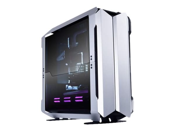 Lian Li Odyssey X - FT - SSI EEB - genomskinlig sidopanel (härdat glas) - ingen strömförsörjning - silver - USB/ljud