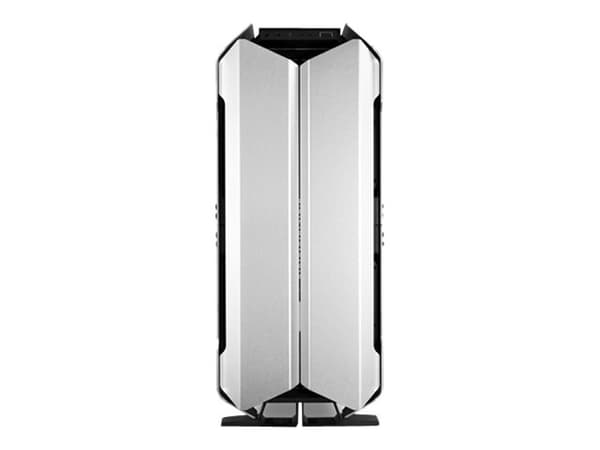 Lian Li Odyssey X - FT - SSI EEB - genomskinlig sidopanel (härdat glas) - ingen strömförsörjning - silver - USB/ljud