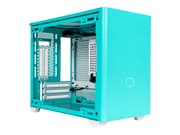 Cooler Master MasterBox NR200P - Tower - mini-ITX - ingen strømforsyning (SFX12V/SFX-L12V) - karibisk blå - USB/lyd