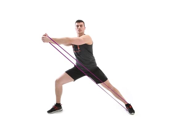 Exercise band "SVELTUS" Power, light, 7-15 kg, 1.3 cm