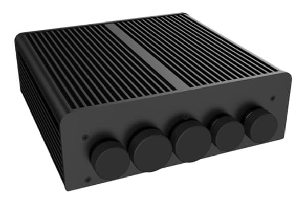 Akasa Pascal TN, Stativ, Server, Sort, UCFF, Aluminium, HDD, Strøm