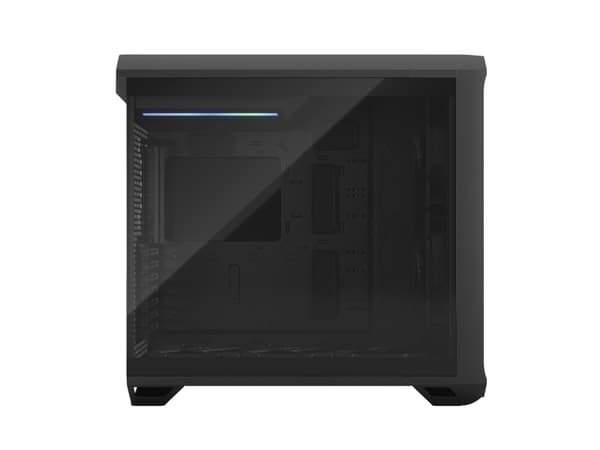 Fractal Design Torrent - Tower - utvidet ATX (E-ATX) - sidepanel med vindu (herdet glass) - ingen strømforsyning (ATX) - svart - USB/lyd