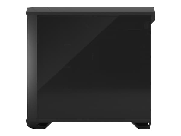 Fractal Design Torrent - Tower - utökad ATX - genomskinlig sidopanel (härdat glas) - ingen strömförsörjning (ATX) - svart - USB/ljud Svart