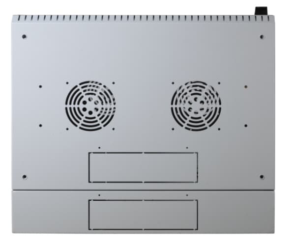 EFB Elektronik 691609VGR.50, Veggmonterbar hylle, 9U, 40 kg, Grå