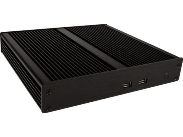 Akasa Plato NE, Stativ, Server, Sort, Aluminium, 1U, HDD, Strøm