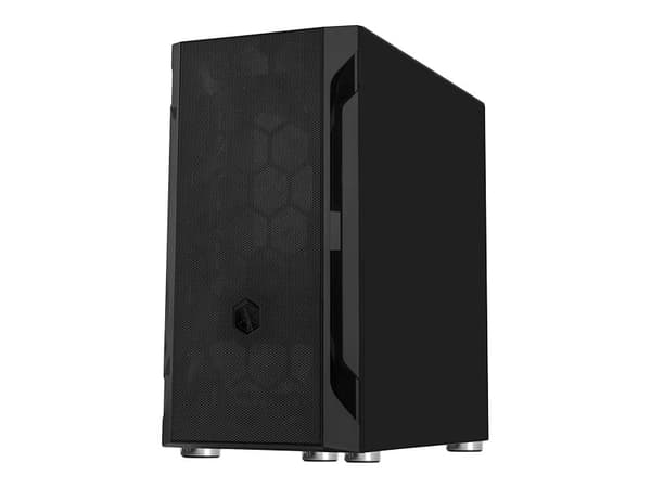 SilverStone FARA H1M - Tower - micro ATX - ingen strømforsyning (ATX / PS/2) - USB/lyd