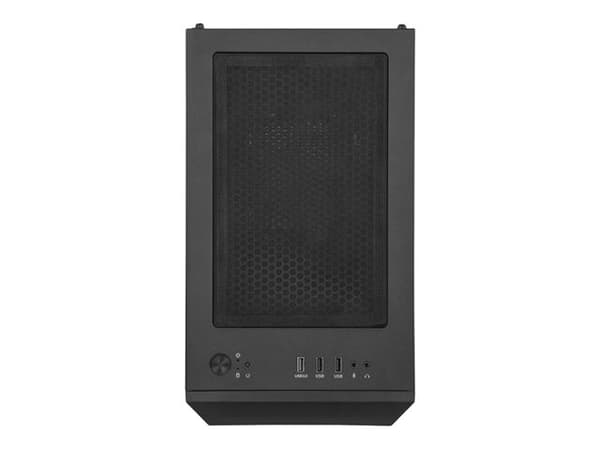 SilverStone FARA H1M - Tower - micro ATX - ingen strømforsyning (ATX / PS/2) - USB/lyd