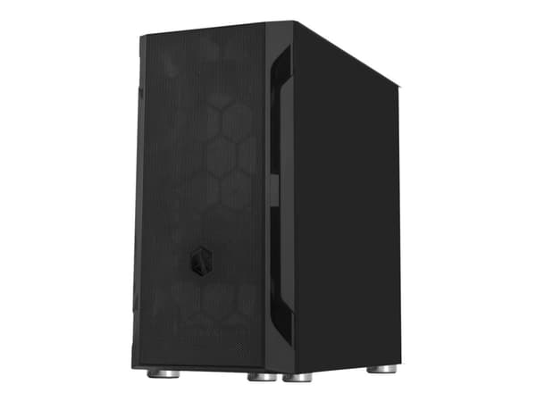 Silverstone FARA H1M, Micro Tower, PC, Musta, mikro ATX, Mini-DTX, Mini-ITX, Muovi, Terästä, 16 cm musta