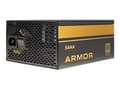 Miniatyrbilde 4 av 5: Inter-Tech SAMA FTX-850-B Armor - Strømforsyning (intern) - ATX12V 2.4 - 80 PLUS Gold - AC 110/240 V - 850 watt - aktiv PFC