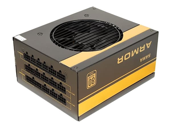 Inter-Tech SAMA FTX-850-B Armor - Strømforsyning (intern) - ATX12V 2.4 - 80 PLUS Gold - AC 110/240 V - 850 watt - aktiv PFC