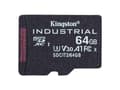 Miniatyrbild 4 av 5: Kingston Industrial - Flash-minneskort - 64 GB - A1 / Video Class V30 / UHS-I U3 / Class10 - mikroSDXC UHS-I