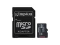 Miniatyrbild 4 av 5: Kingston Industrial - Flash-minneskort (microSDXC till SD-adapter inkluderad) - 64 GB - A1 / Video Class V30 / UHS-I U3 / Class10 - mikroSDXC UHS-I
