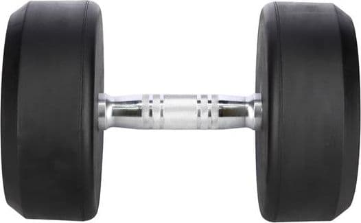 HMS HG dumbbell PRO gummi 1 x 25 kg