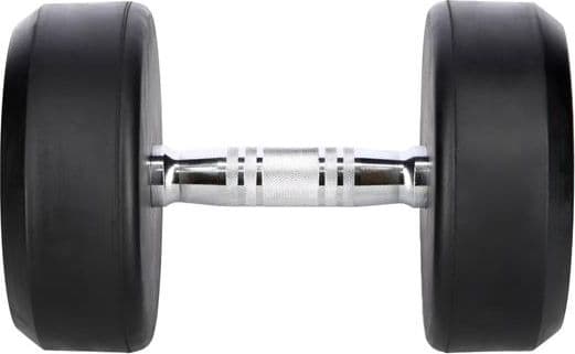 HMS Rubberized dumbbell HG PRO 20kg (17-66-159)