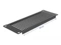 Miniatyrbilde 5 av 5: Delock - Rackpanel - svart - 2U - 10"