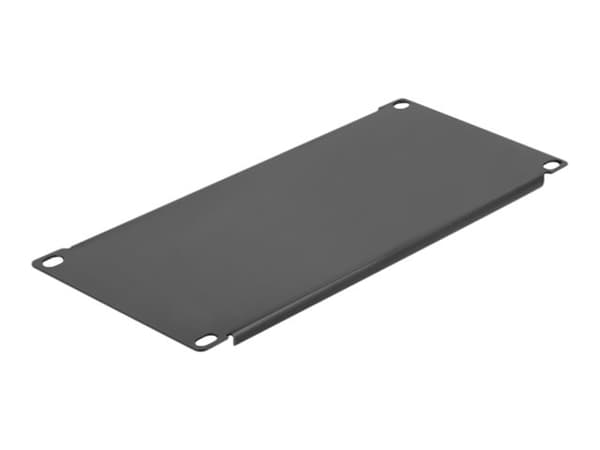 Delock - Blindpanel till rack - svart - 3U - 10"