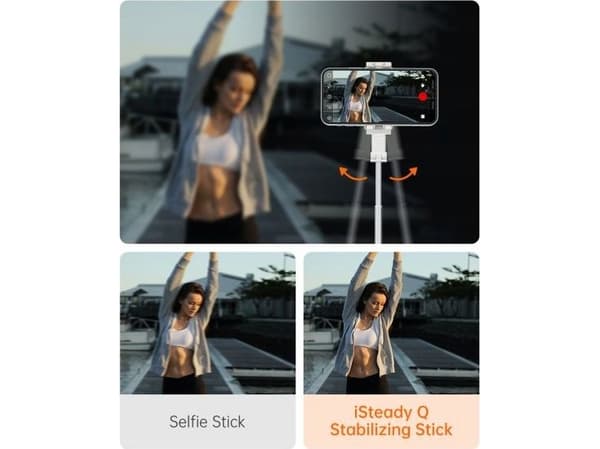 HOHEM iSteady Q smartphone gimbal stabilizer, black