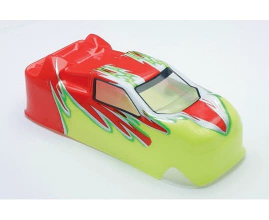 Karosseri for 1/16 Truggy red