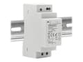 Miniatyrbilde 4 av 5: Qoltec - Strømforsyning (DIN-skinnemonterbar) - AC 220-240 V - 30 watt - grå