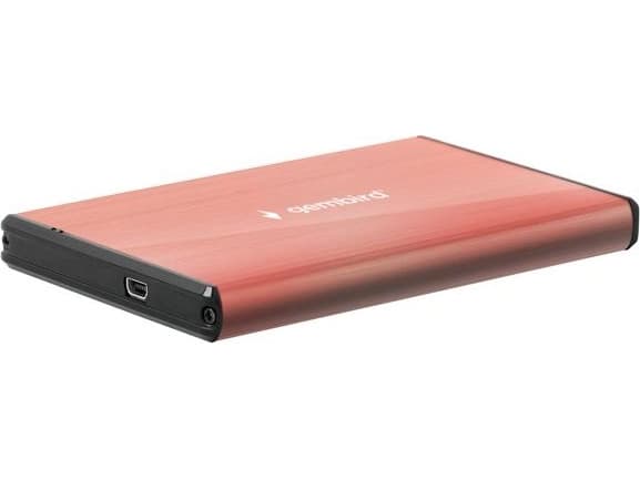 Gembird EE2-U3S-3-P - Lagringspakke - 2,5" - SATA - USB 3.0 - rosa