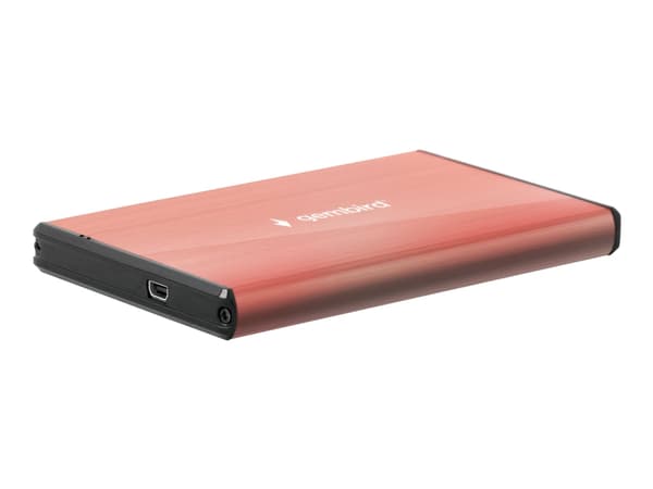 Gembird EE2-U3S-3-P - Lagringspakke - 2,5" - SATA - USB 3.0 - rosa Rosa