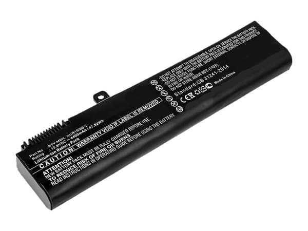 CoreParts - Batteri til bærbar PC (tilsvarer: MSI BTY-M6H) - litiumion - 6-cellers - 4.4 Ah - 47 Wh - svart - for MSI GE62 2QL; GE62 6QC; GE62 6QD; G