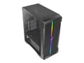 Miniatyrbild 4 av 5: Antec NX Series NX420 - Mid tower - ATX - genomskinlig sidopanel (härdat glas) - ingen strömförsörjning - USB/ljud