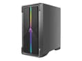 Miniatyrbild 1 av 5: Antec NX Series NX420 - Mid tower - ATX - genomskinlig sidopanel (härdat glas) - ingen strömförsörjning - USB/ljud