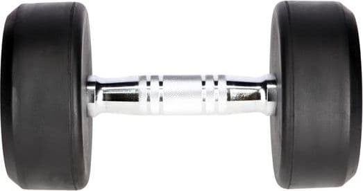HMS Rubberized dumbbell HG PRO 10kg (17-66-153)
