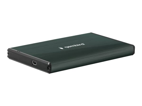 Gembird EE2-U3S-3 - Drevkabinett - 2.5" - SATA 6Gb/s - USB 3.0 - grønn