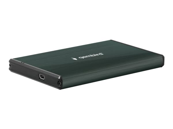 Gembird EE2-U3S-3 - Drevkabinett - 2.5" - SATA 6Gb/s - USB 3.0 - grønn Grønn